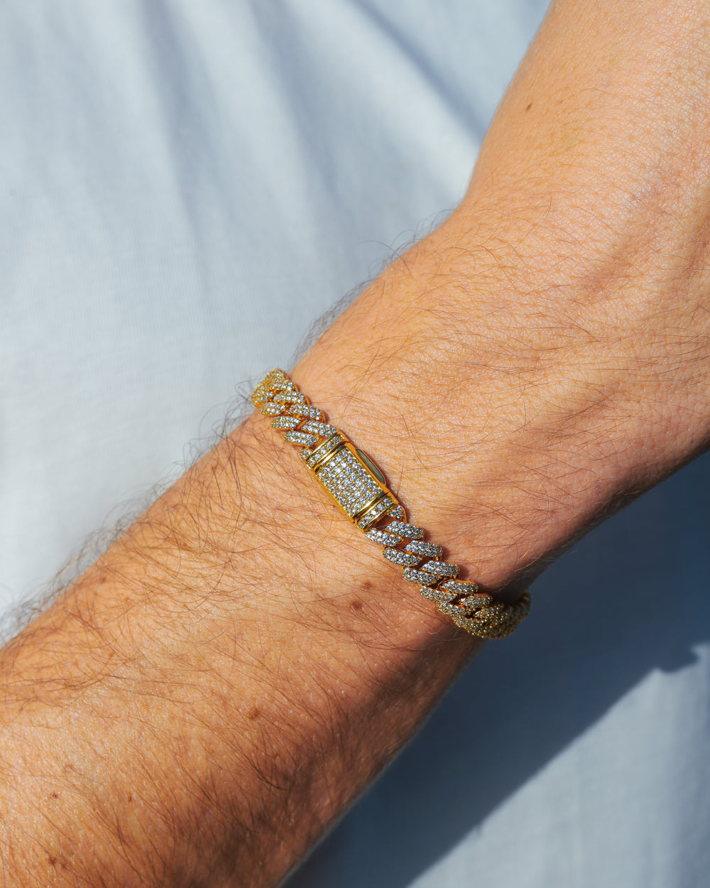 PRONG. - 9MM 18K GOLD