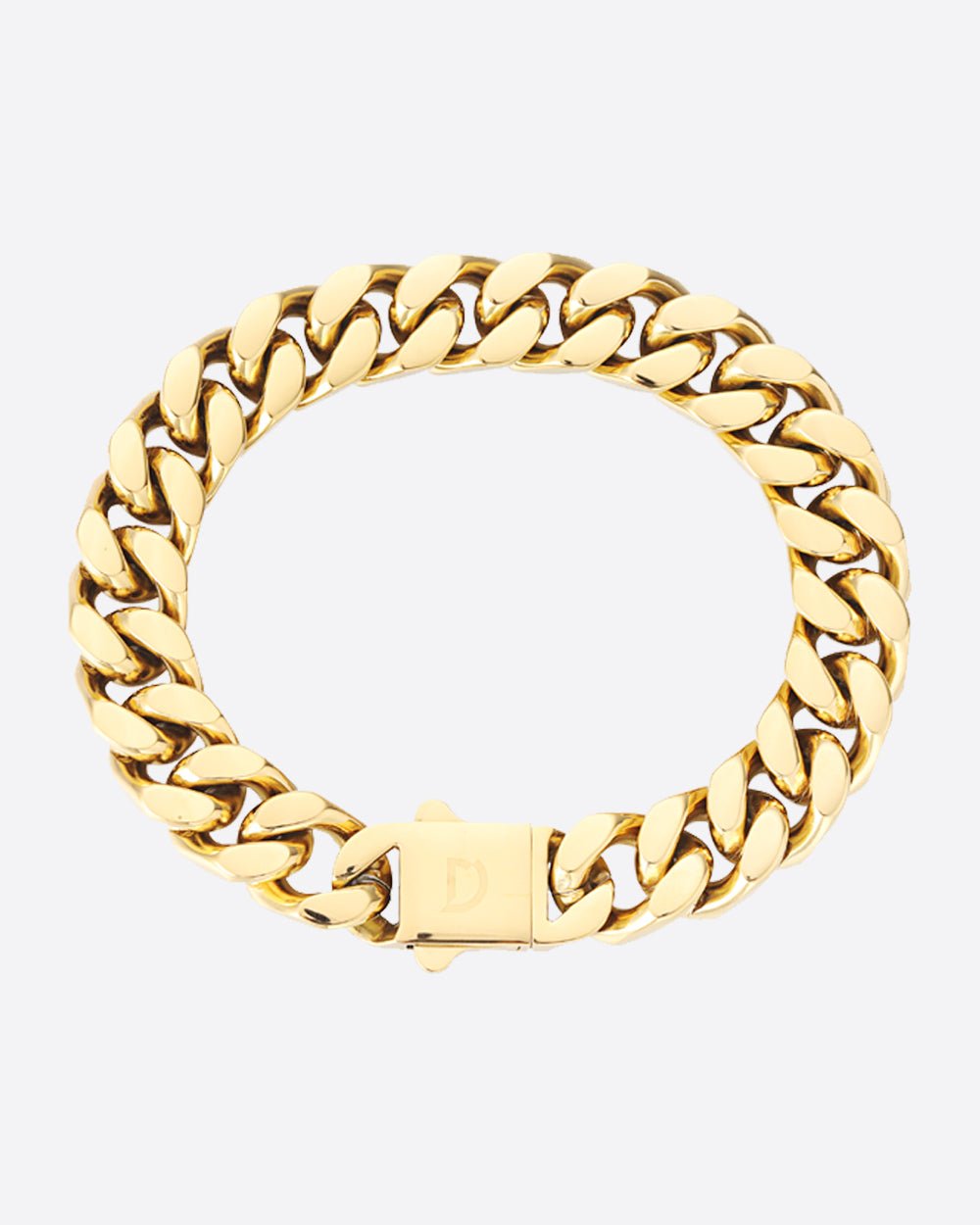 BOXED CLEAN CUBANA. - 12MM 18K GOLD - Drippy Amsterdam