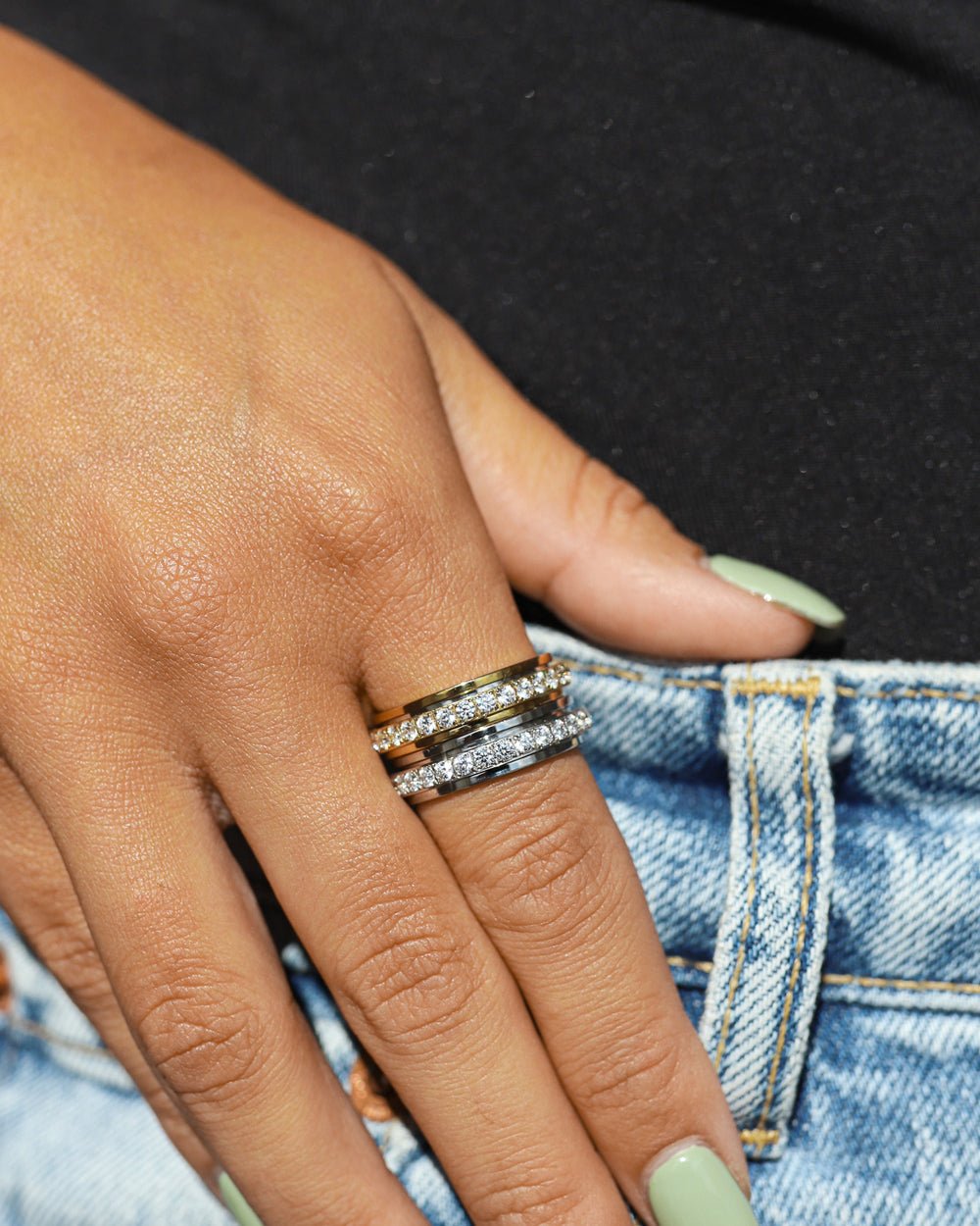 CARATS RING. - WHITE GOLD - Drippy Amsterdam