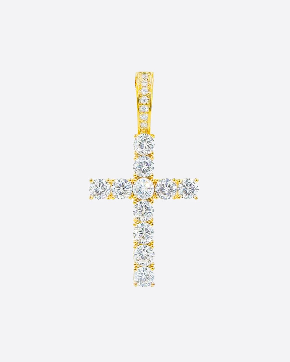 CROSS PIECE. - 18K GOLD PENDANT - Drippy Amsterdam