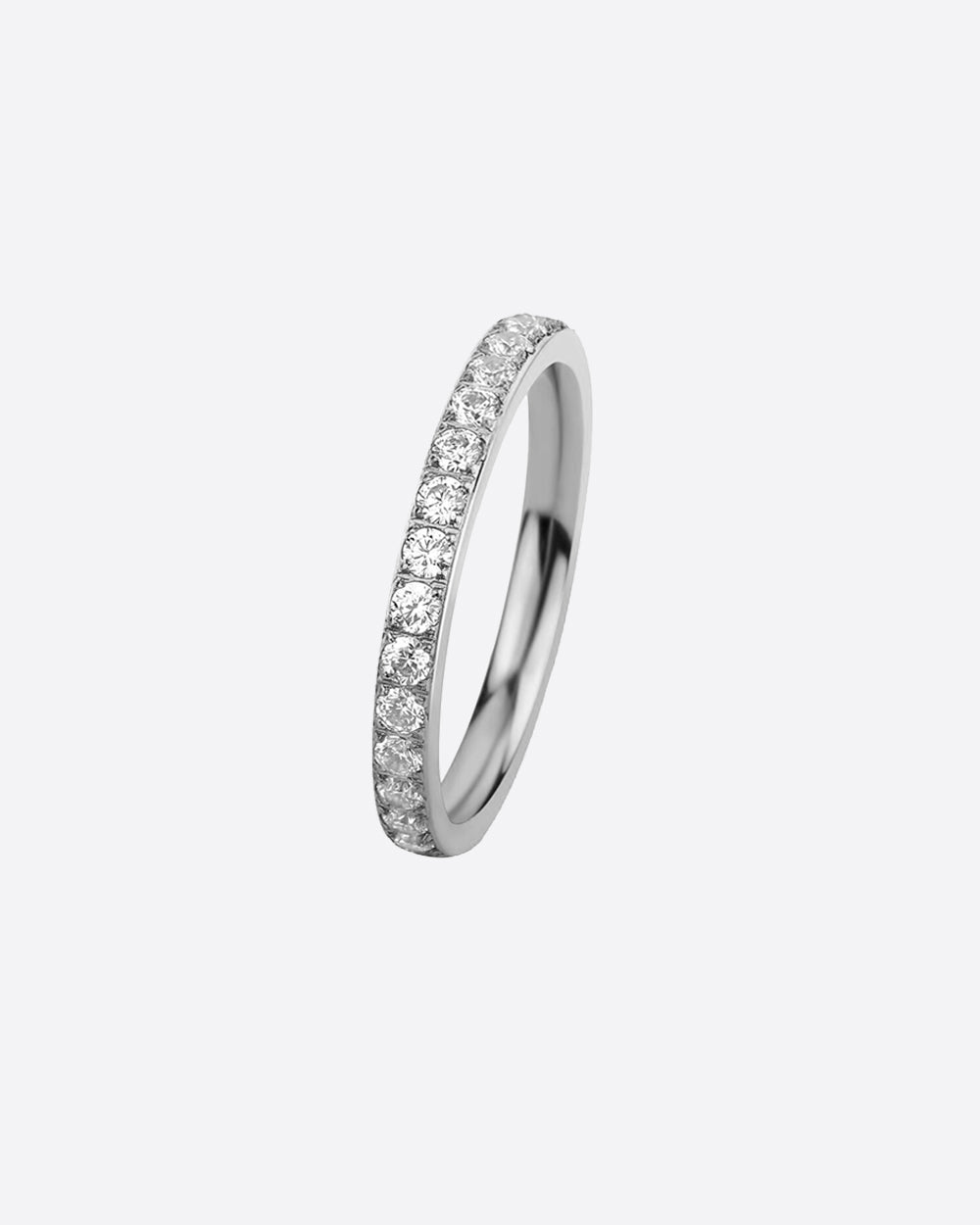 DAZZLE RING. - WHITE GOLD - Drippy Amsterdam