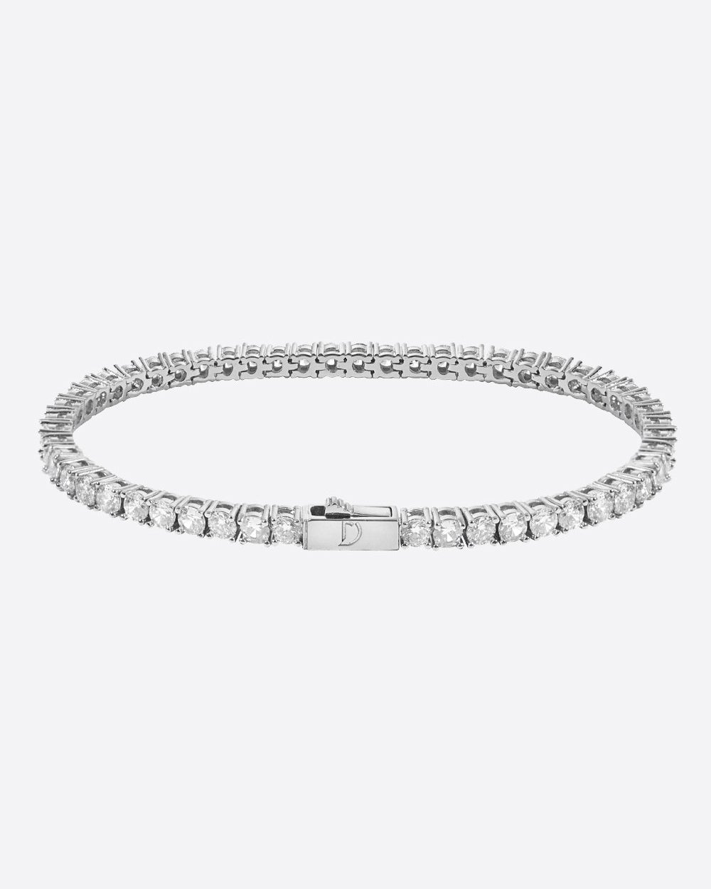 TENNISBOY. - 4MM WHITE GOLD - Drippy Amsterdam
